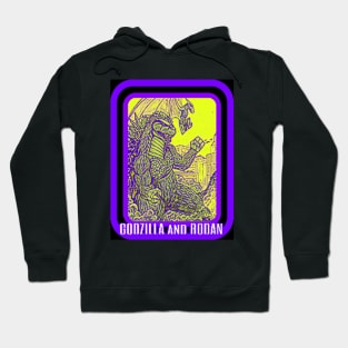 GODZILLA and RODAN Hoodie